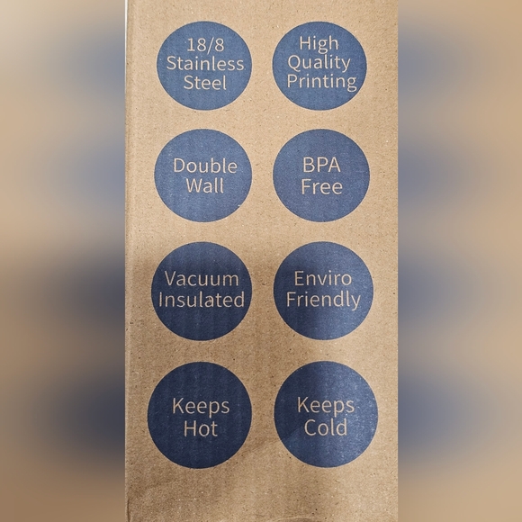 Stainless Steel 20oz Cat Insulated Tumbler With Sliding Lid And Straw. New - Picture 3 of 4